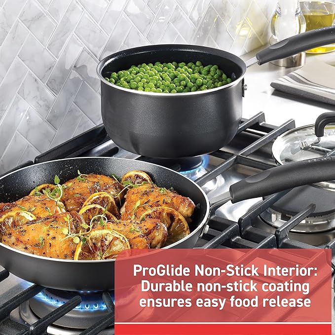 T-fal Signature Nonstick Cookware Set 12 Piece - Image 3