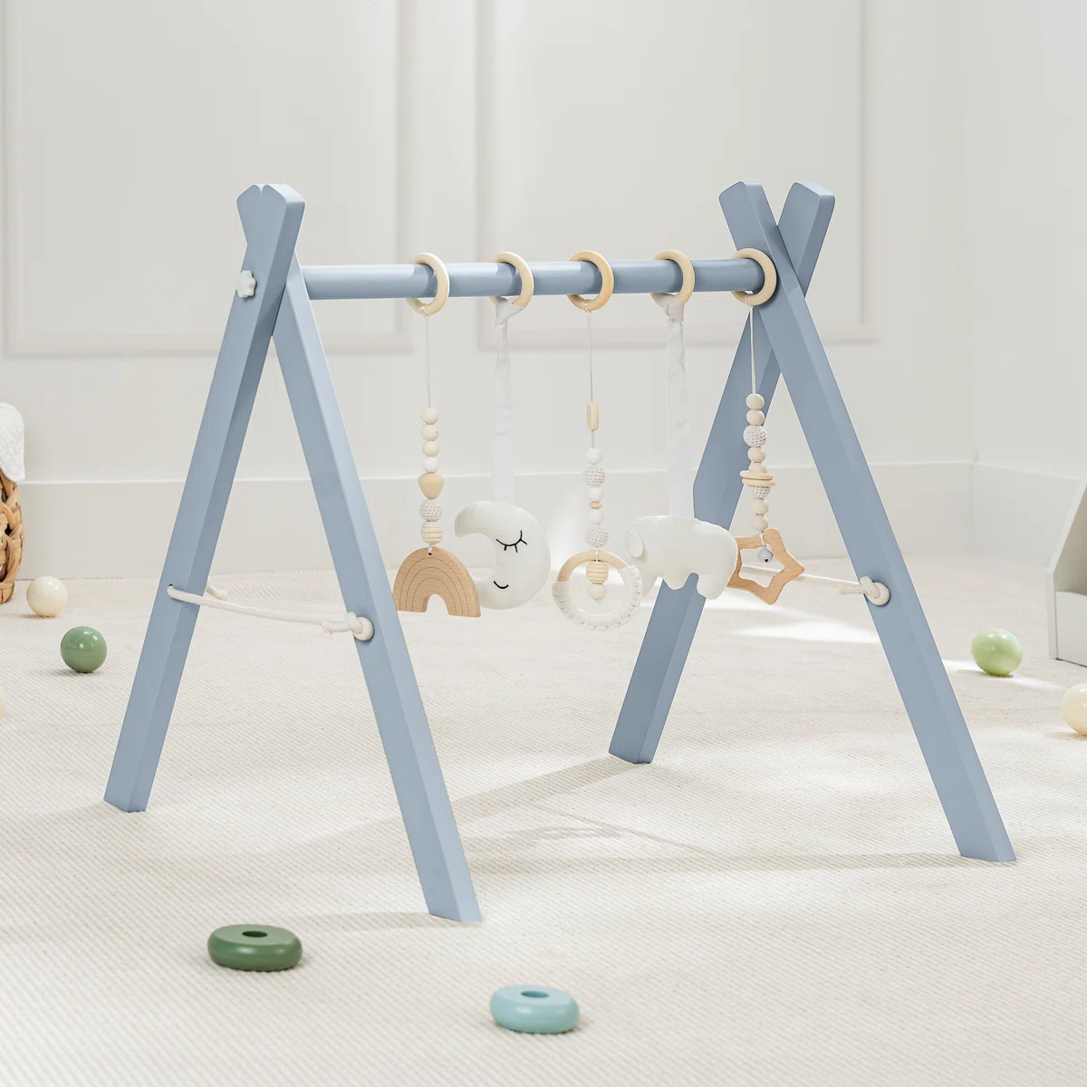 Wooden Baby Play Gym Set By Comfy Cubs