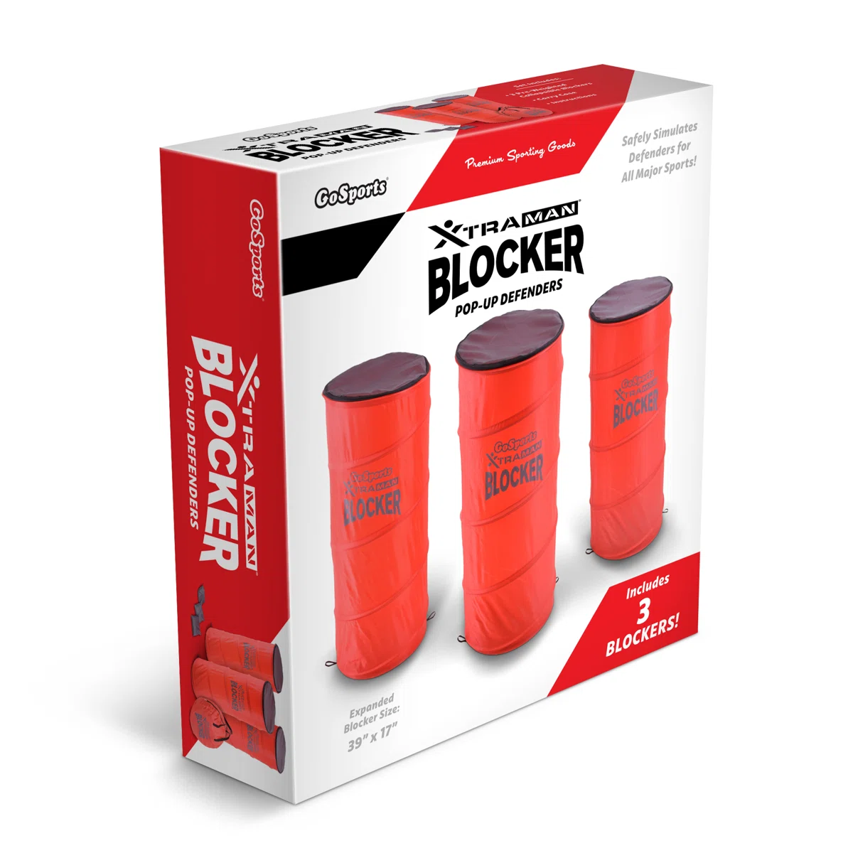 Gosports XTRAMAN Blocker Pop-Up Defenders 3 Pack - Image 3