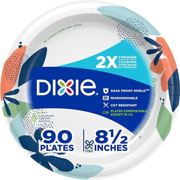Dixie Medium Paper Plates