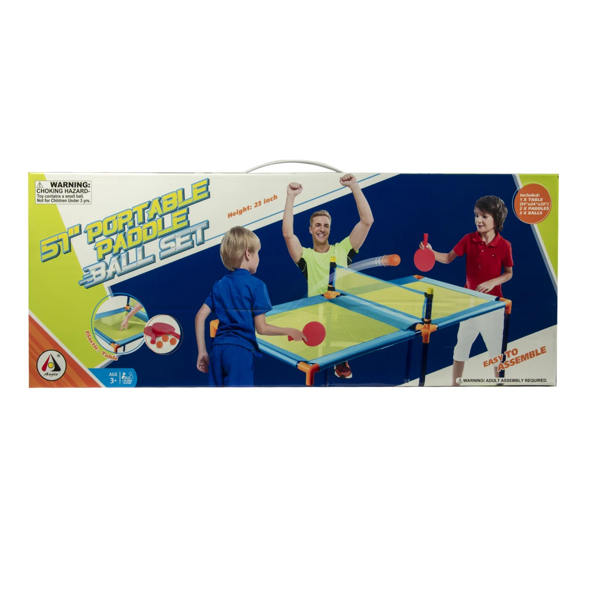 Aojie Toys Foldable Table Tennis Table (Paddles Included) - Image 2