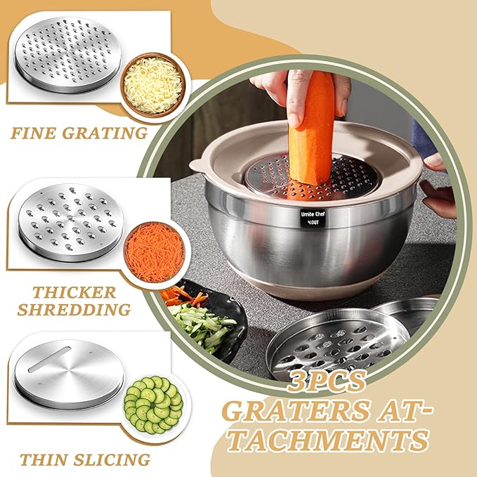 Mixing Bowls with Airtight Lids Set - Image 3